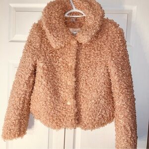 FASHION NOVA FAUX FUR PINK JACKET